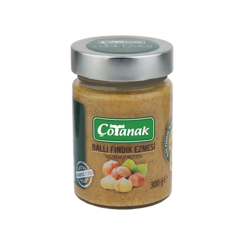Çotanak Hazelnut Butter with Honey 70% Hazelnuts 300g (10.58 oz)