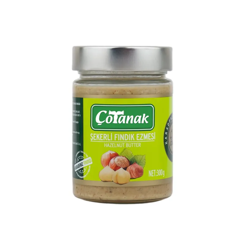 Çotanak Sweet Hazelnut Butter 70% Hazelnuts 300g (10.58 oz)