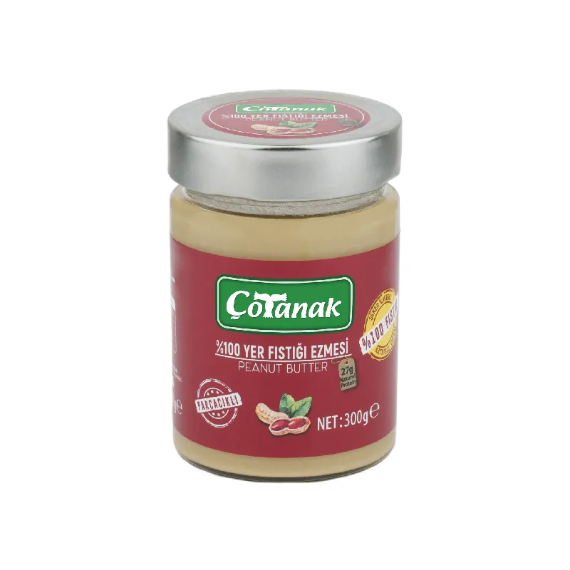 Çotanak 100% Natural Peanut Butter 300g (10.58 oz)