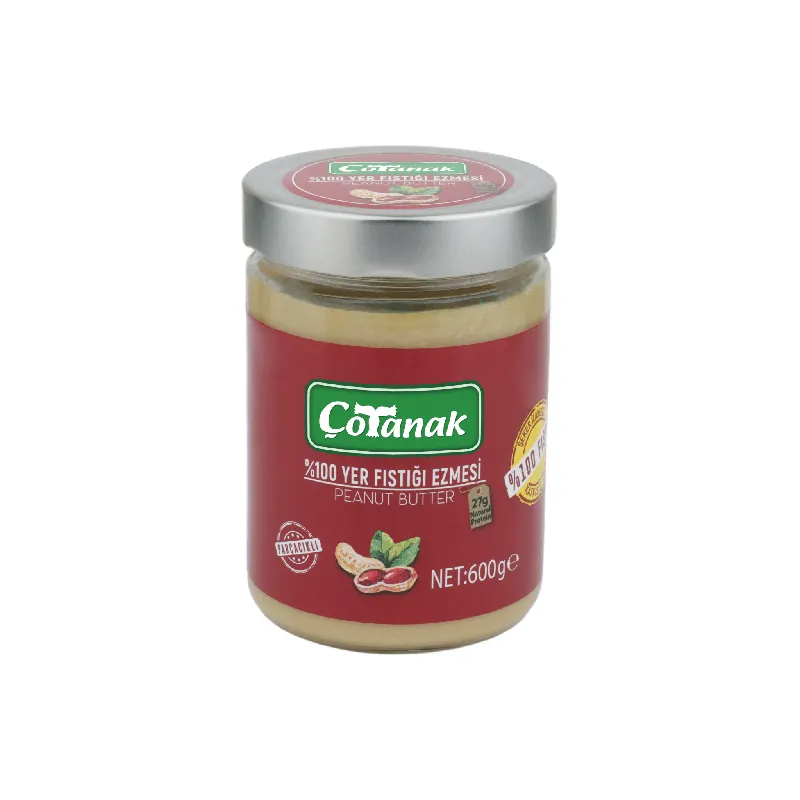 Çotanak Pure Peanut Butter 100% Peanuts 600g (21.16 oz)