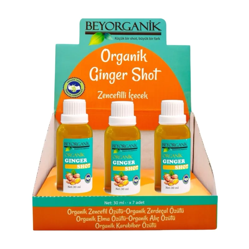 Beyorganik Organic Ginger Shot 7 Pack