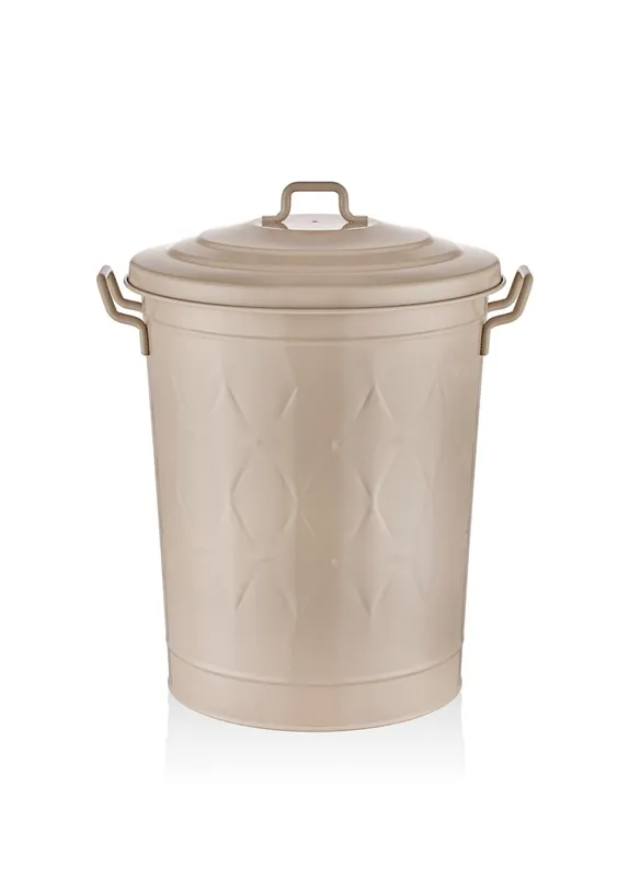 The Mia Prism Laundry Basket Caramel 60L (2028.81 fl oz)