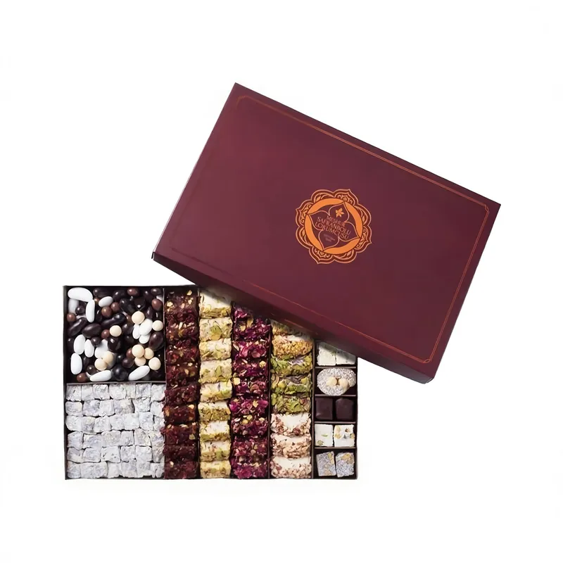 Meşhur Safranbolu Lokumcusu Deluxe Assorted Turkish Delight in Premium Gift Box – 1200g (42.32 oz)