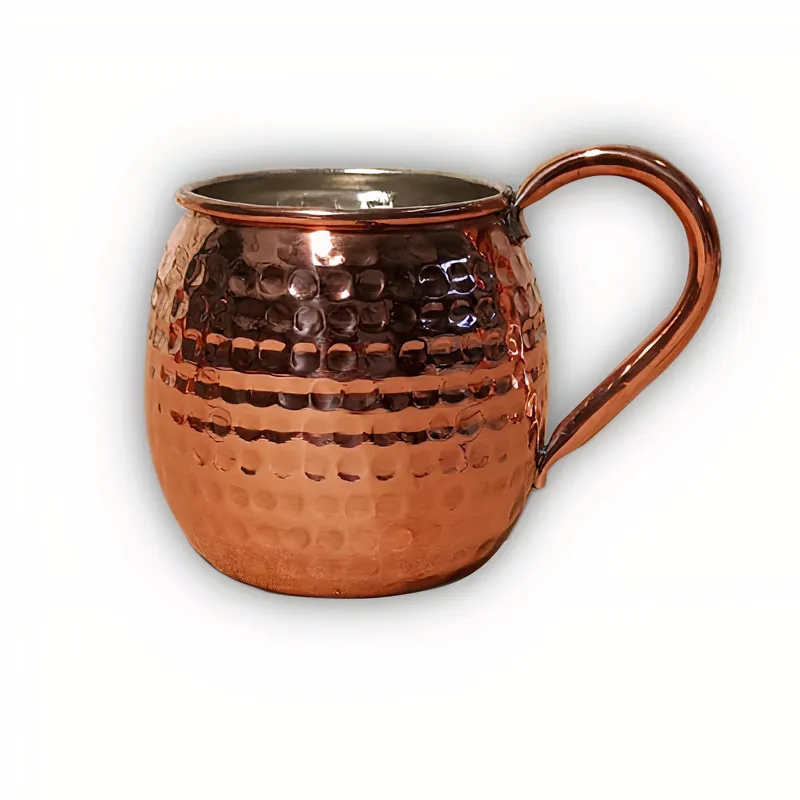 Turna Bakır Hand Hammered Luna Copper Cup 360ml (12.17 fl oz)