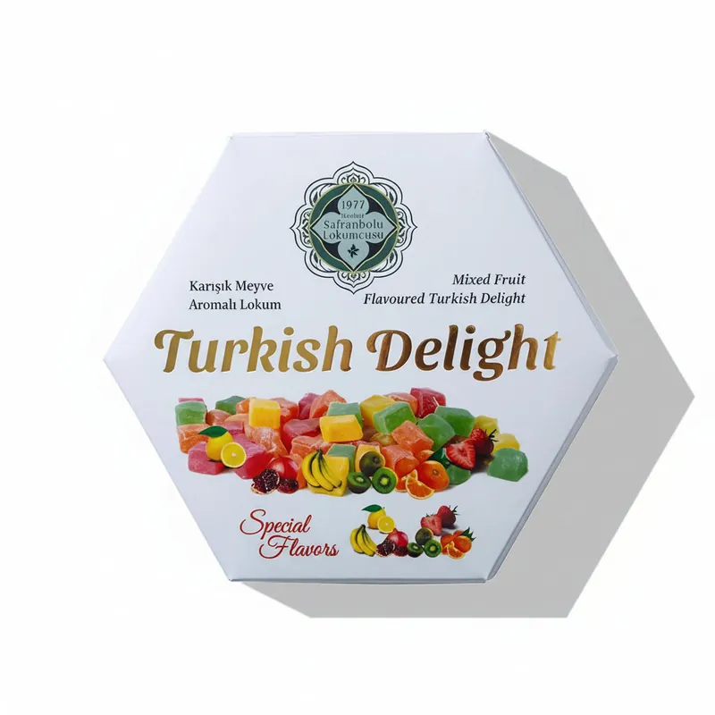 Meşhur Safranbolu Lokumcusu Mixed Fruit Flavored Turkish Delight