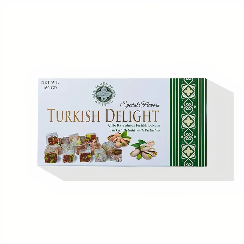 Meşhur Safranbolu Lokumcusu Turkish Delight with Pistachios