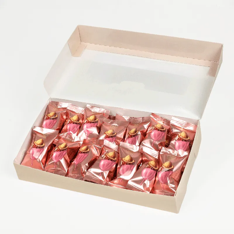 Strawberry Chocolate Covered Dates with Almonds 500g (17.64 oz)