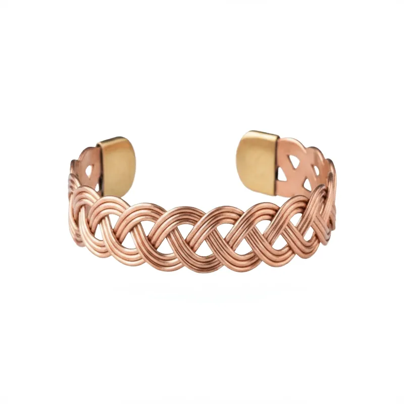 Bakırzen Hand-Carved Copper Bracelet