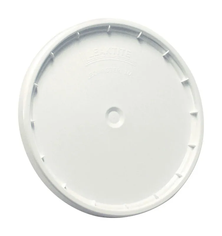 Leaktite White 5 Gal Plastic Bucket Lid