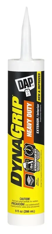 Dynagrip Construction Adhesive, Off-white, 10-oz.