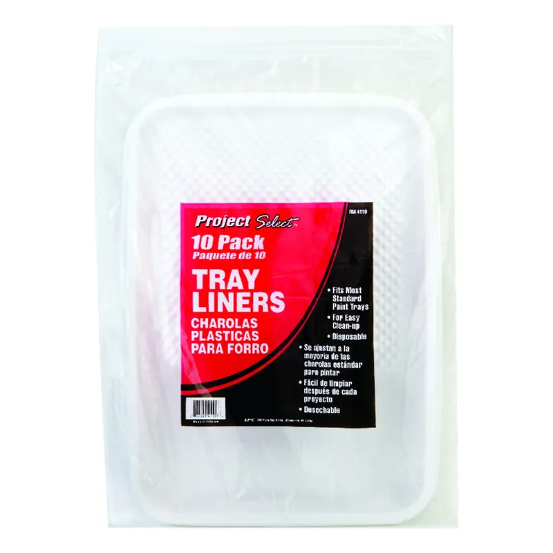 Project Select Plastic 11 In. W X 15 In. L 1 Qt Disposable Paint Tray Liner