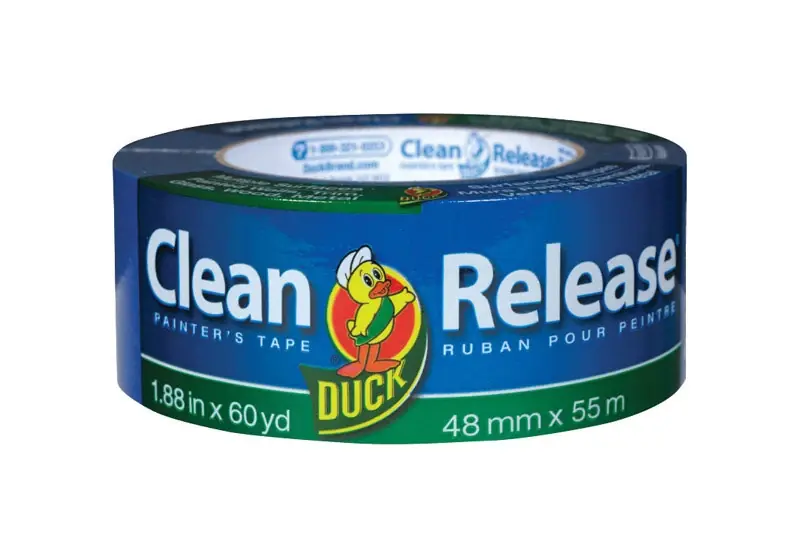 Clean Release 1.88 In. W X 60 Yd L Blue Medium Strength Painter‘s Tape 1 Pk