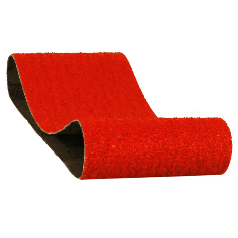 18 In. L X 3 In. W Premium Zirconium Blend Sanding Belt 50 Grit Coarse 2 Pk