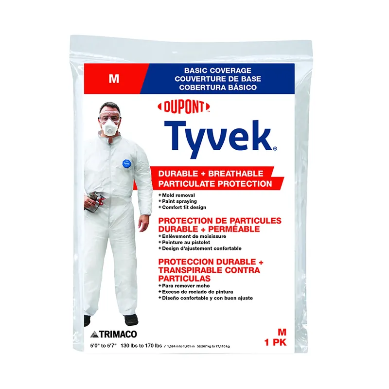 Tyvek Coveralls White M 1 Pk