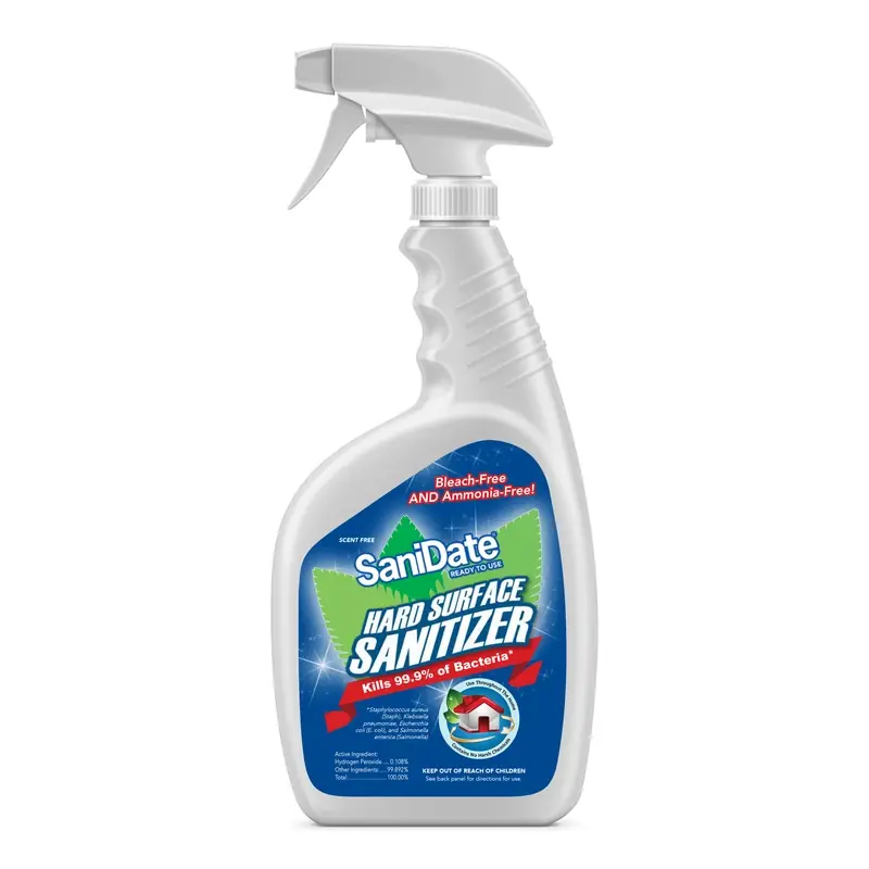 No Scent All Purpose Sanitizer 24 Oz Trigger Spray Bottle