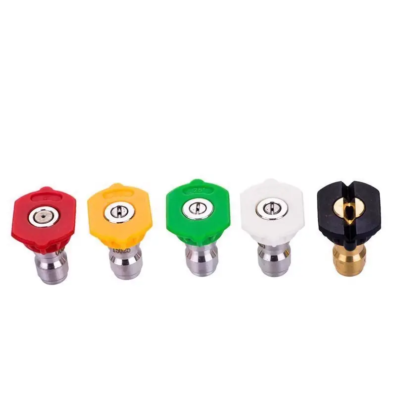 Surfacemaxx 5-piece Brass Spray Nozzle Set 4500 Psi