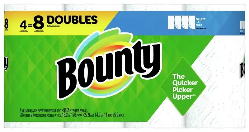 Select-a-size Paper Towels 98 Sheet 2 Ply 4 Pk