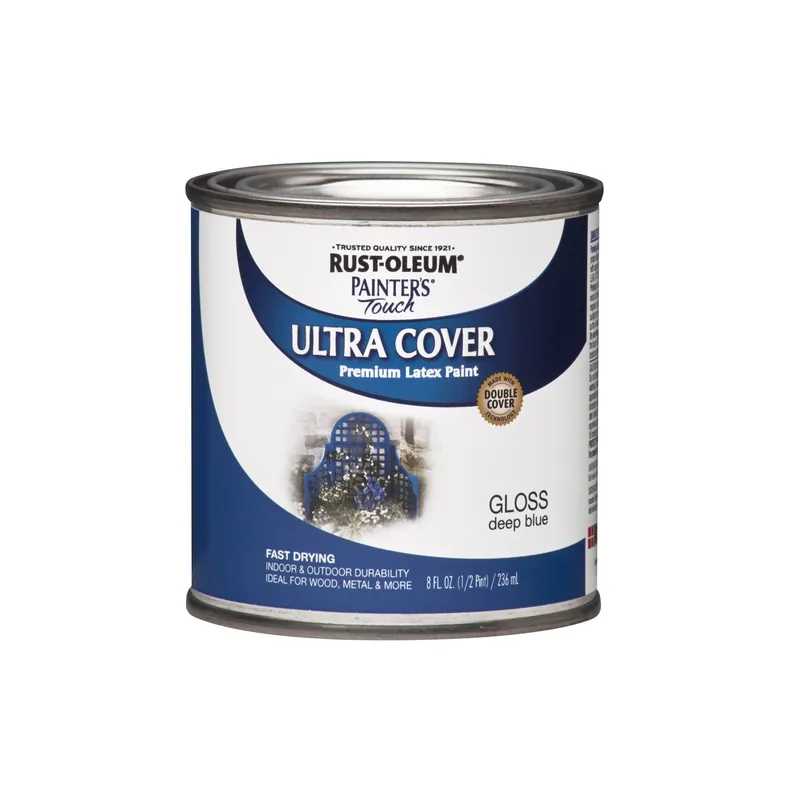 Painter‘s Touch Ultra Cover Paint, Deep Blue, 1/2-pt.