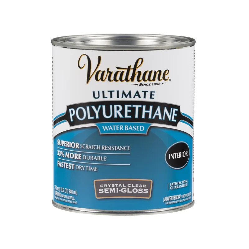 Semi-gloss Interior Diamond Polyurethane, Qt.