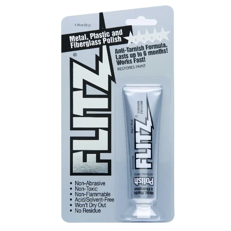 Metal Polish/fiberglass Cleaner, 1.76 Oz.