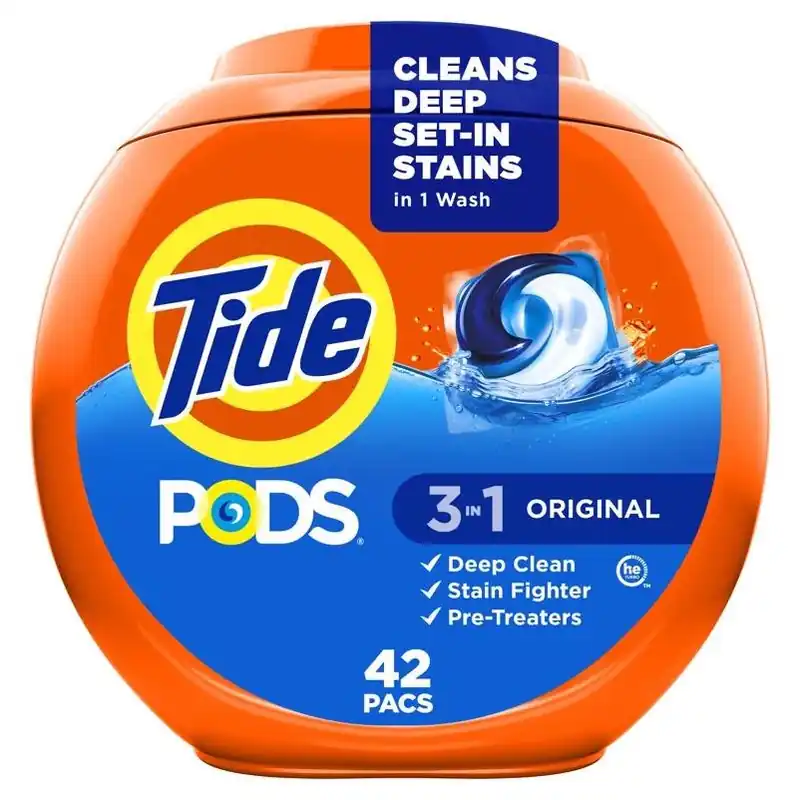 Original Laundry Pods – 42‑count High‑efficiency Detergent