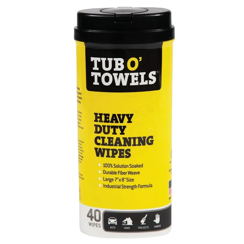 Fiber Weave Cleaning Wipes 8 In. W X 7 In. L 40 Pk