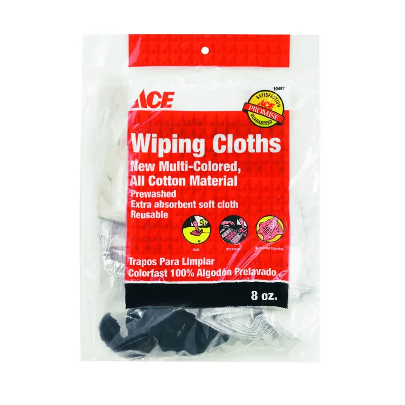 Assorted Colors Cotton Cleaning Cloth 6