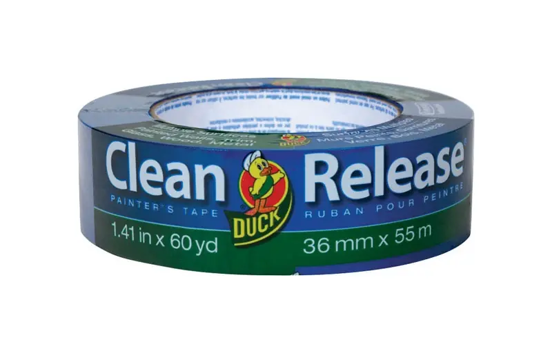 Clean Release 1.41 In. W X 60 Yd L Blue Medium Strength Painter‘s Tape 1 Pk