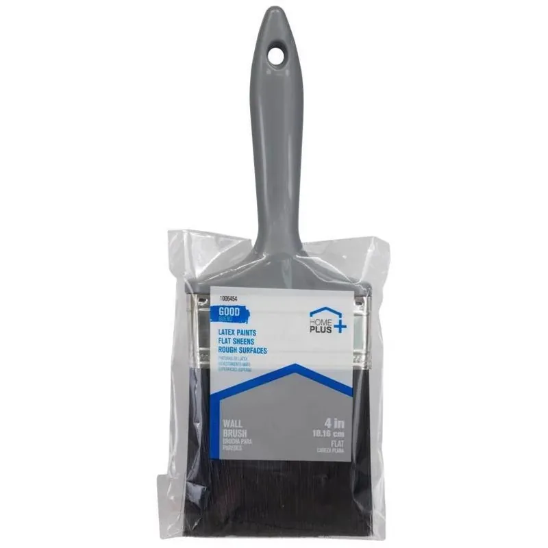 Good 4‑inch Disposable Flat Paint Brush – Premium Polyester Bristles