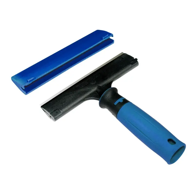 Ergotec 4 In. W Carbon Steel Multi-purpose Glass Scraper With Ergonomic Handle