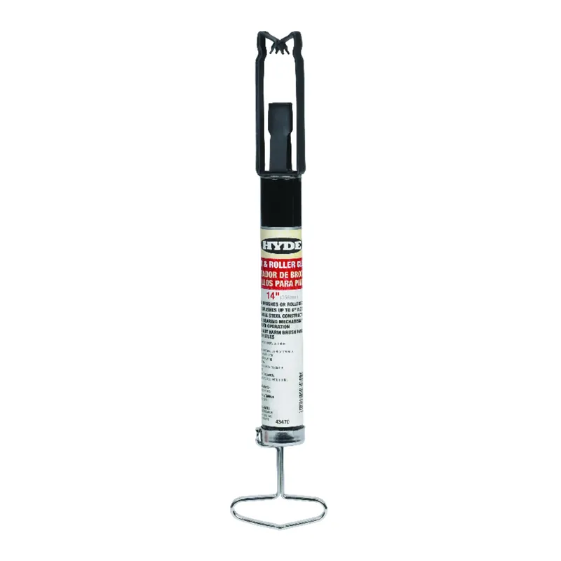 14 In. Black Steel Brush And Roller Cleaners For Paint Tools
