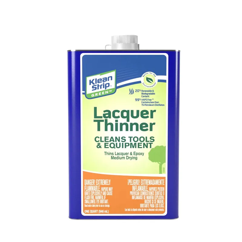 Green Lacquer Thinner 1 Qt