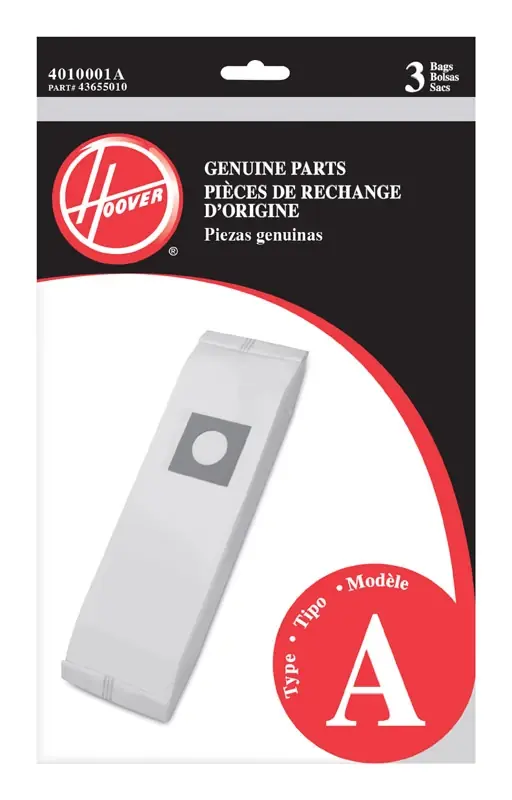 Vacuum Bag For Bag 3 Pk Type A
