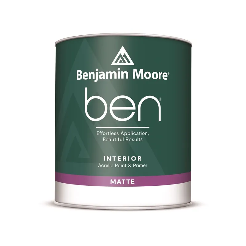 Ben Matte Base 1 Paint And Primer Interior 1 Quart