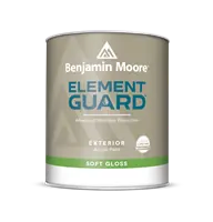 1 Quart Soft Gloss White Element Guard Exterior Paint