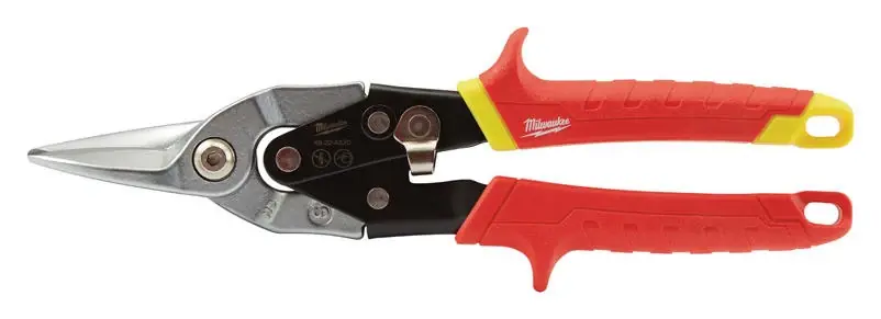 10‑inch Left‑serrated Aviation Snips – 22‑gauge Forged Alloy Steel