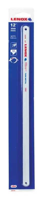12 In. Bi-metal Hacksaw Blade 32 Tpi 1 Pk