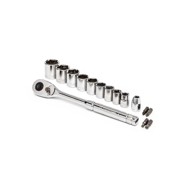 3/8 In. Drive Sae 6 Point Teardrop Mechanic‘s Tool Set 15 Piece