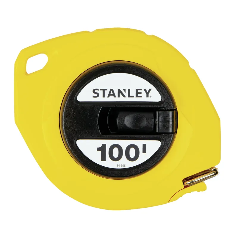 100 Ft. L X 0.38 In. W Closed Reel Long Tape Measure 1 Pk