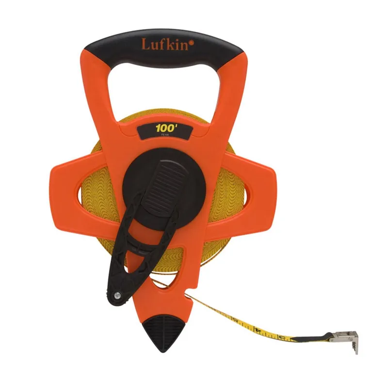 Lufkin 100 Ft. L X 0.5 In. W Reel Rewind Tape Measure 1 Pk