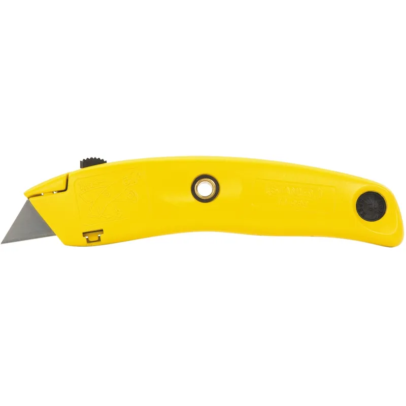 Swivel-lock Retractable Utility Knife Yellow 1 Pk