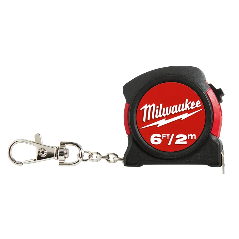 6 Ft. L X 1.2 In. W Pocket Keychain Tape Measure 1 Pk