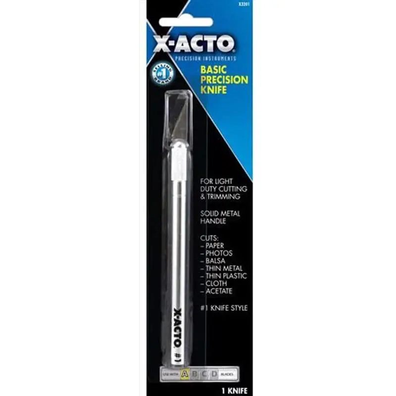 9 In. 1 Precision Knife Silver 1 Pk