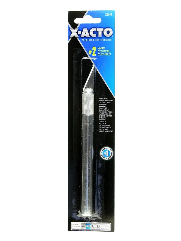  2 Hobby Knife Silver 1 Pk