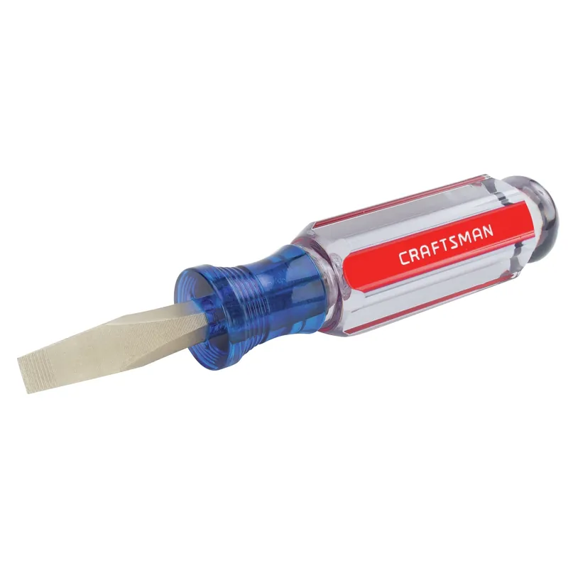 5/16 In. X 1-3/4 In. Slotted Screwdriver - Durable Steel Handle