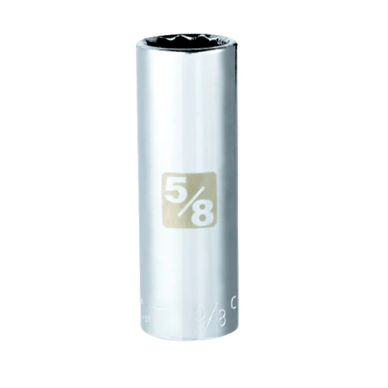 5/8 In. X 3/8 In. Drive Sae 12 Point Deep Socket - 1 Piece