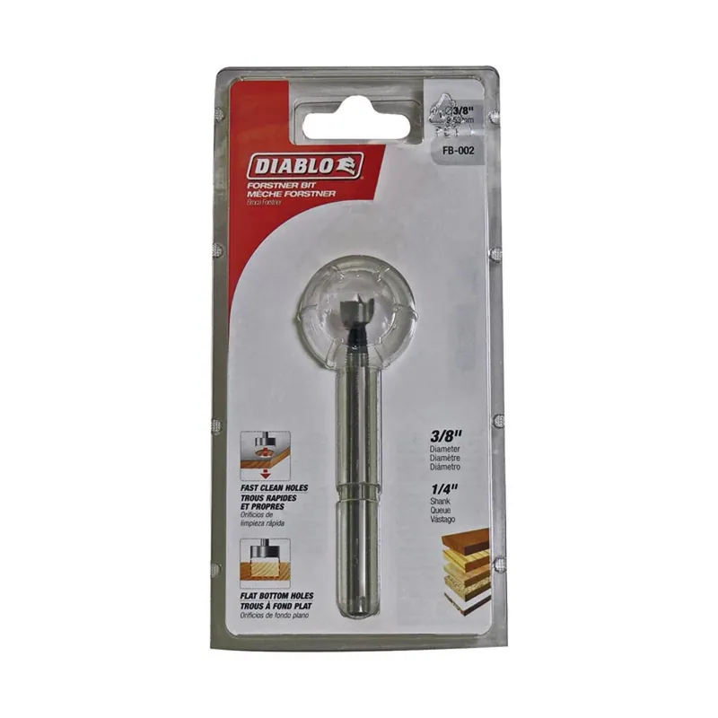 Forstner Drill Bit, 3/8-in.
