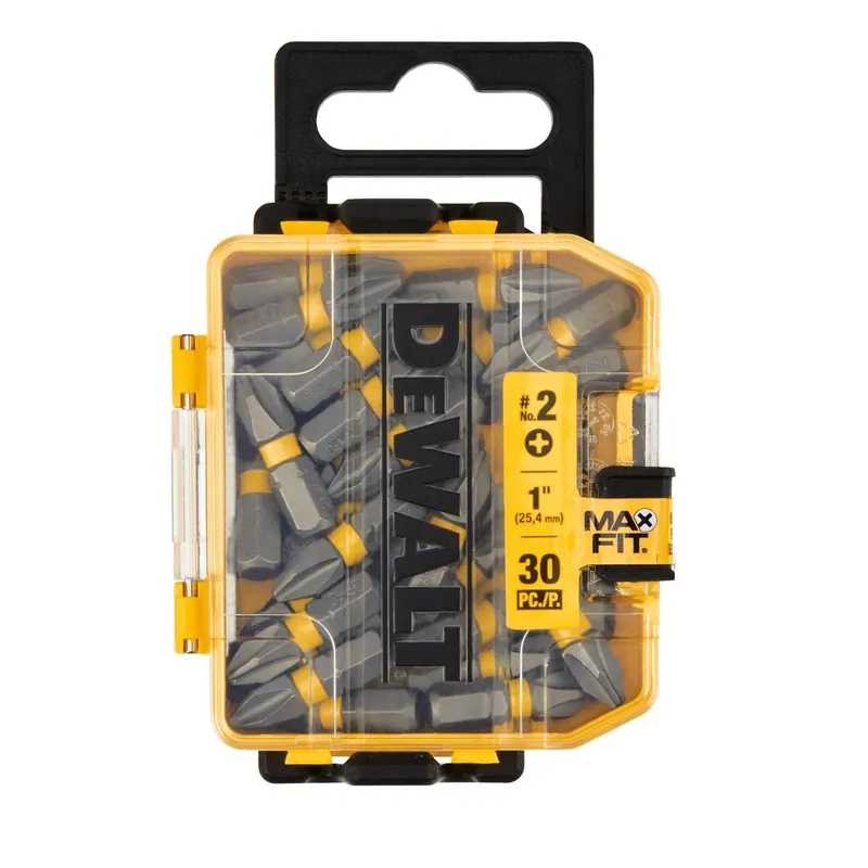 Max Fit Phillips 2 X 1 Inch Insert Bit S2 Tool Steel 30 Pieces