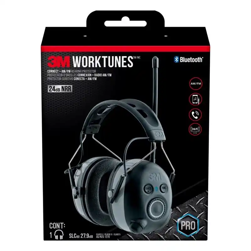 Worktunes Connect 26 Db Bluetooth Am/fm Hearing Protection Earmuffs