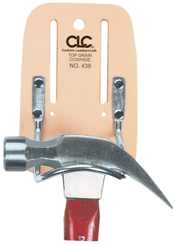 Custom Leathercraft Hammer Holder, Top Grain Leather, 3.9 In. L X 5.8 In. H